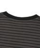 URBANDTYPE Vintage Label Striped T-Shirt_Charcoal
