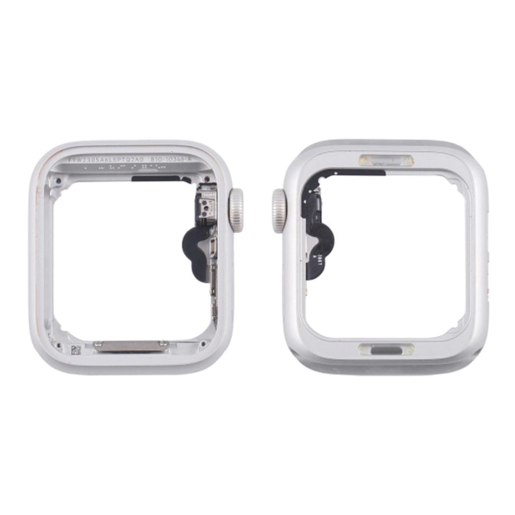 For Apple Watch Series 5 44mm/4 44mm (LTE Edition) OEM Disassembly Middle Frame with Side Roller Digital Crown Cable (Without Logo)