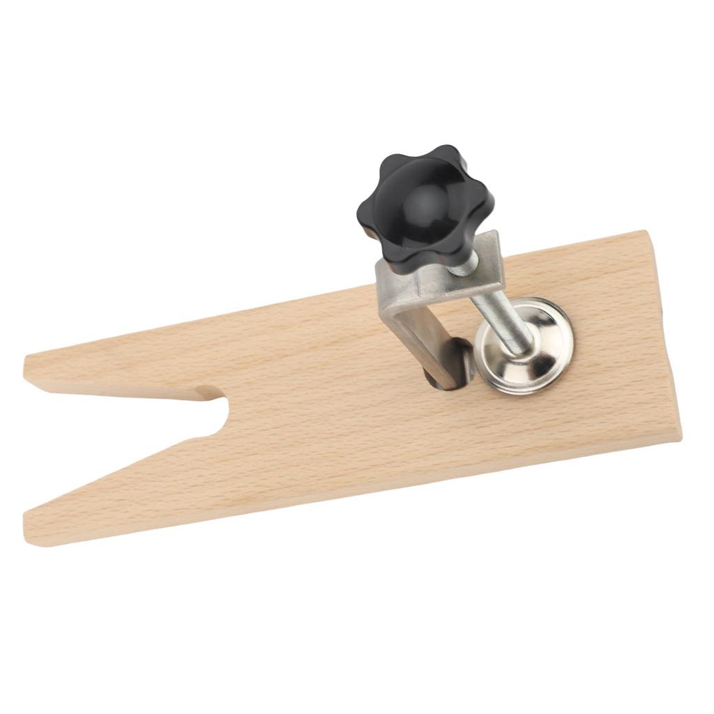 Bench Pin Clamp for Jewelry Making V Slot Workbench Attachment Wooden Bench Pin Clamp