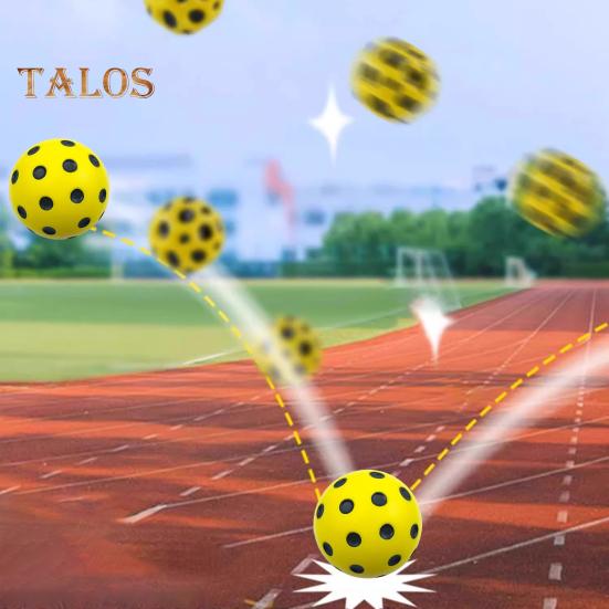 Pickleball-Übungsbälle aus Schaumstoff, leiser Sprungball für Trainingswettkämpfe, Picklebälle aus hochdichtem Schaumstoff für sicheres Spielen