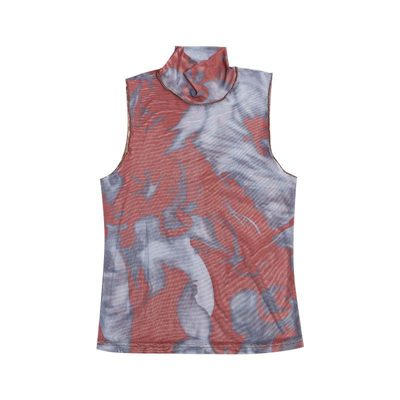 

Thelight Жилет Без рукавов Новый Сексуальный Сетка