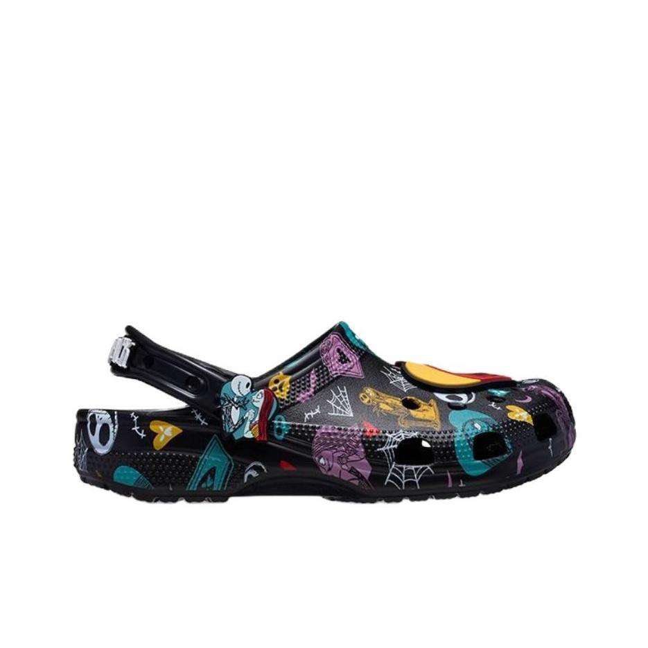 Crocs Nightmare Before Christmas X Classic EVA Fashion Casual Clogs Unisex Clogs Black 211419-90H