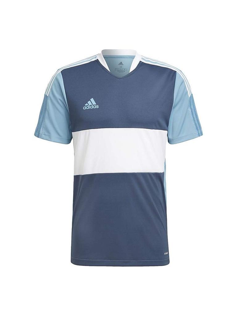 Adidas Tiro 21 Crew Size O Jersey, Navy/Hazy Blue,