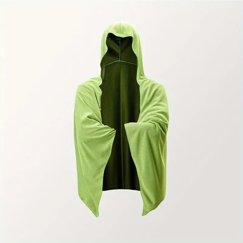 Outdoor Cooling Sun-Protective Poncho Towel
