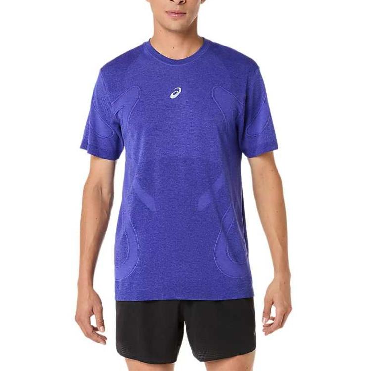 Asics Road Crew Neck Quick-Dry Knitted T-Shirt Men tops 2011D355-403 2XL