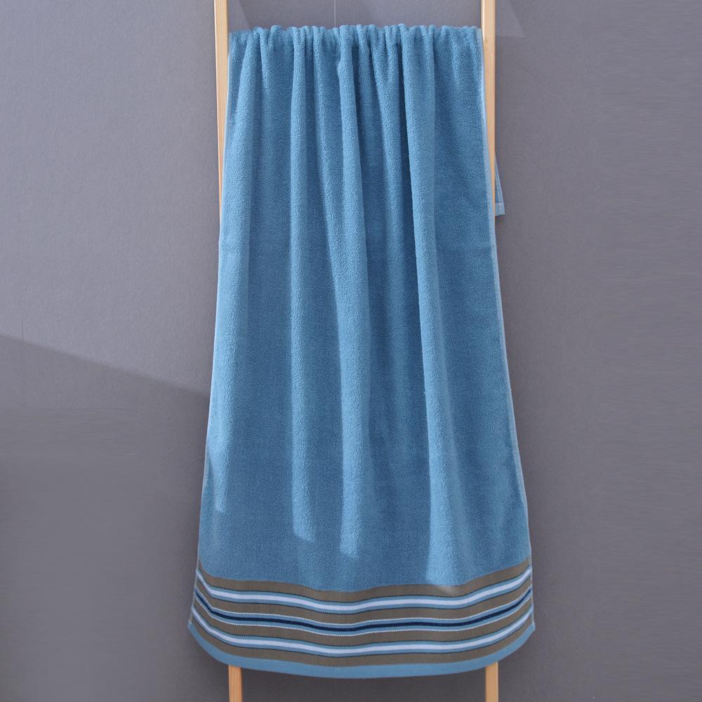 Striped Bath Towel Set, Absorbent & Quick-drying Showering Towel, Super Soft & Skin-friendly Bathing Towel, for Home Bathroom, Ideal Bathroom Supplies