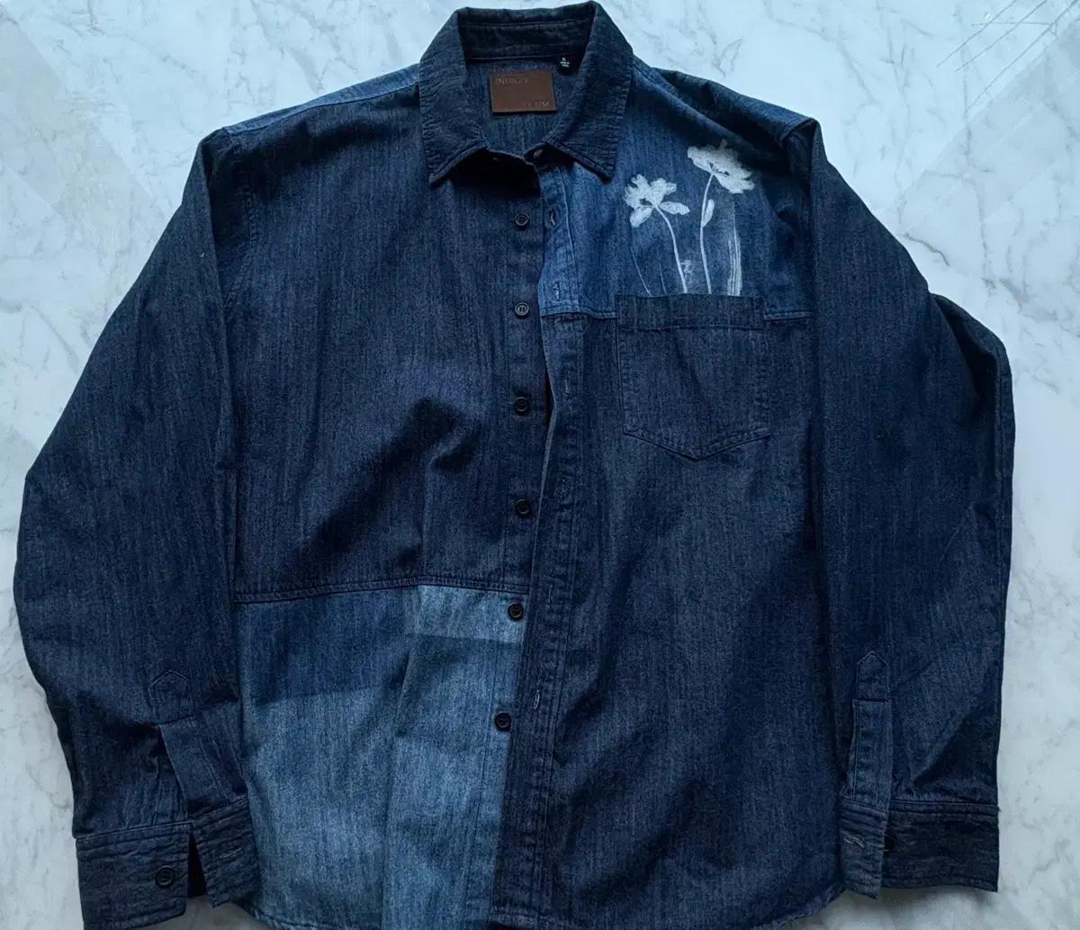 

BTS Bangtan Boys RM Indigo Denim Jacket XL Used
