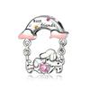 Charms Copper Dog Best Friend Dangle Pendant Fit Bangle Bracelet Necklace Diy Jewelry