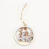 Christmas Home Decoration Atmosphere Style Pendant Wooden Crafts Party Christmas Tree Small Gift Pendant Party Decor Supplies