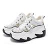 Sandals Summer Height Raising Shoes Women's Shoes Leather Small White Shoes Sneakers