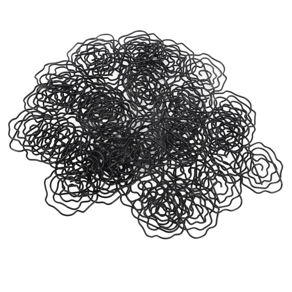 50pcs Paper Clips Cute   Shaped Decorative Metal Paperclips with Storage Box for School