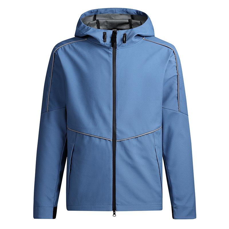 Minimalist Jacket Men's Hooded Loose Spring and Autumn Versatile Commuter Baseball Uniform Casual Men's Jacket Breathable Work Casual Jacket