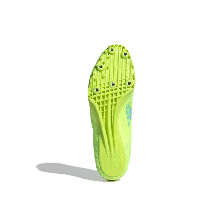 Adidas Adizero Finesse Spikes Solar Yellow Aqua Unisex Sneakers Clear-Aqua Core-Black FW2249