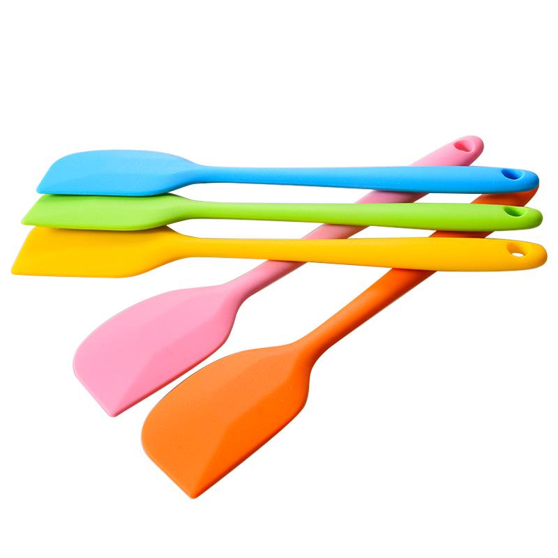 Compact Silicone Spatula for Butter, Cake, and Flour Scraping