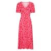 Womens/Ladies Como Flowers Midi Dress