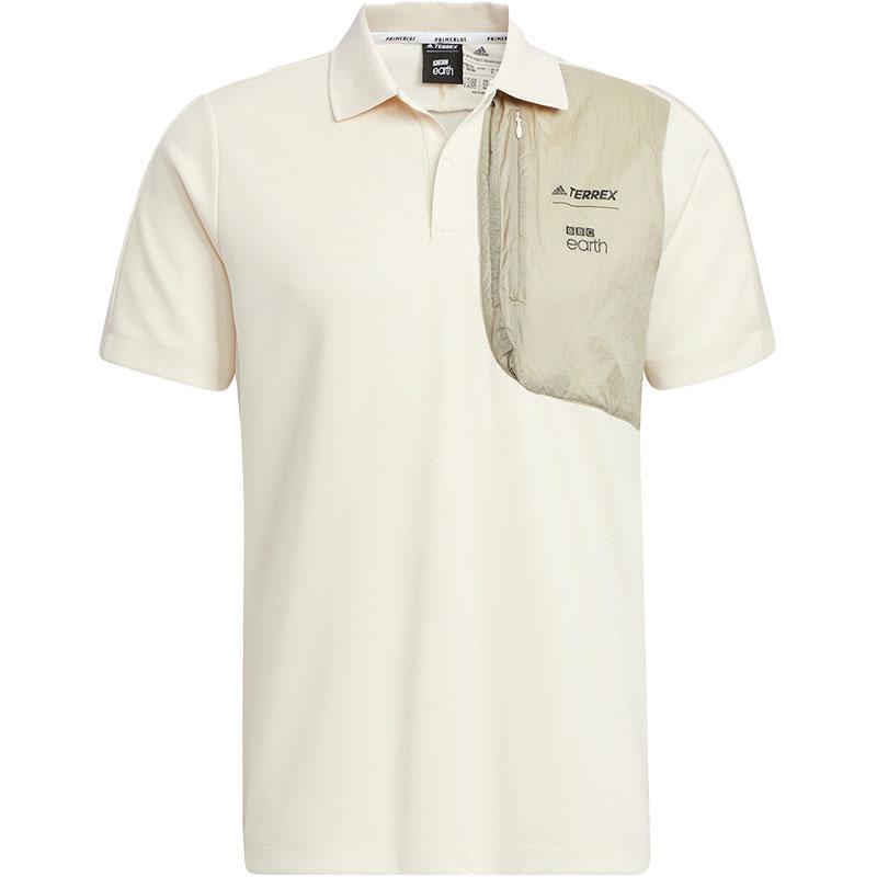 

Adidas Polo Shirts Men s White Polo Collar Moderate Other HE5228 185/104A/XL