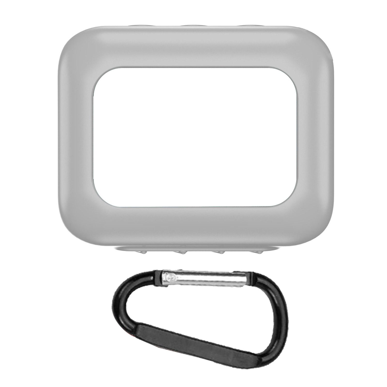 

Soft Silicone Case for GO4 Speaker Protective Silicone Stand Up Case Precise Fit Convenient Charging Design Pouches белый