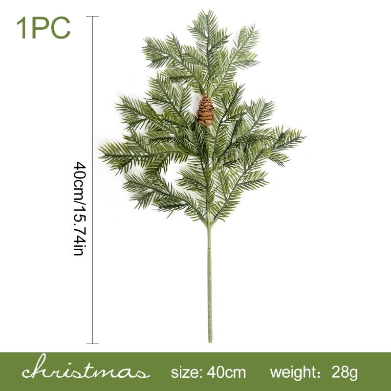 Artificial Christmas Green Plants, Small Bunches, Artificial Red Berries, Home Decoration Ornaments, Flower Arrangement Props