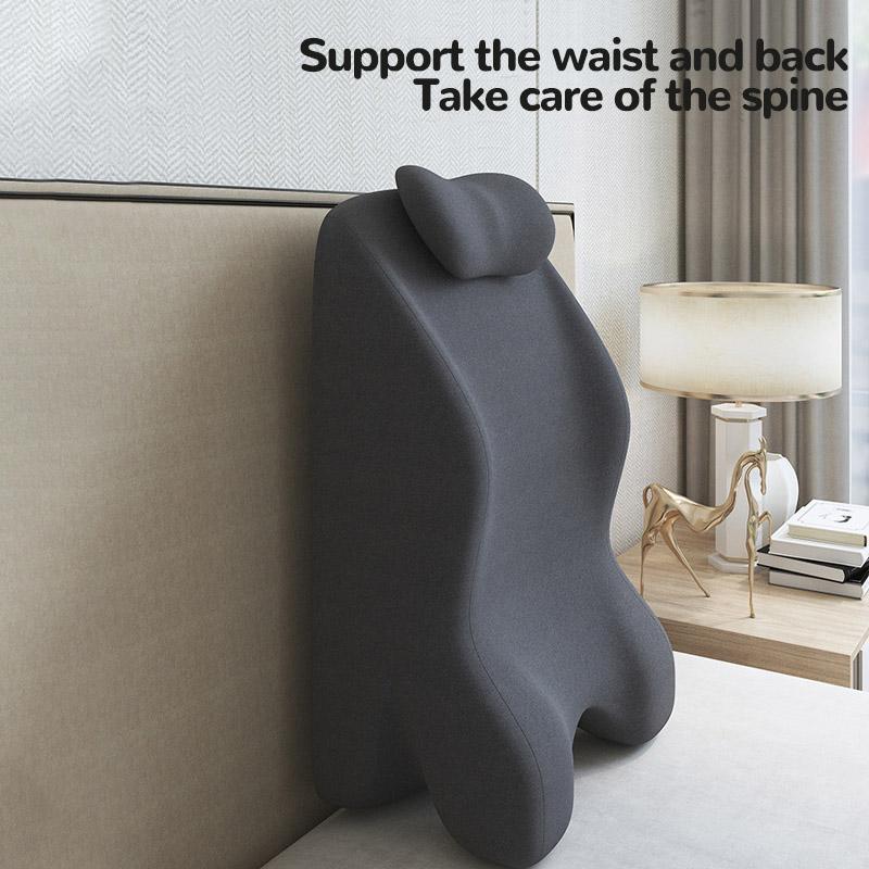 Çok Pozisyonlu Hafızalı Köpük Yastık Serinletici Yatak/Yer Minderi Mide Üstü Uyuyanlar için Sırt Desteği Okuma Yastığı Yatakta Uzanın