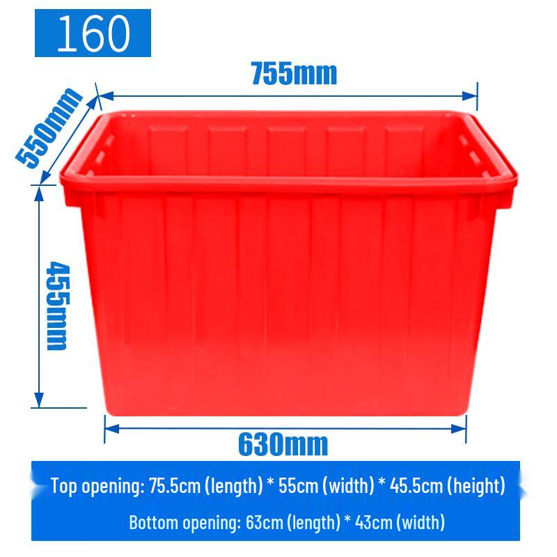 Lilang Heavy-Duty Plastic Storage & Turnover Box