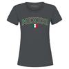 Mexiko mit mexikanischer Flagge Damen-T-Shirt Vintage Jersey-Stil Shirt