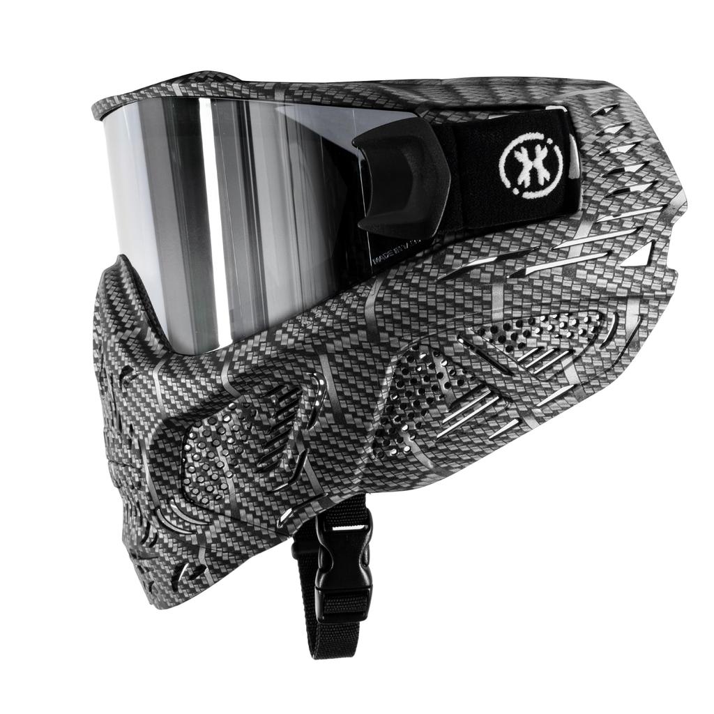 HK Army HSTL SKULL GOGGLE MACHINE(Silver w/Chrome Lens)