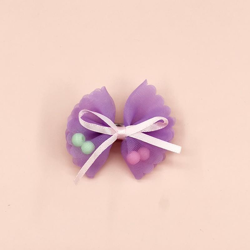 

Crown Pet Bow Hair Clip Dog Head Accessories Maltese Yorkshire Cat Hair Clip Puppy Clip Average Size4*5CM