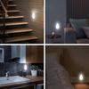 Mini Size Motion Sensor Night Light Auto On/Off Type-c Rechargeable Night Light Wireless Energy-Saving Auto on/Off Light