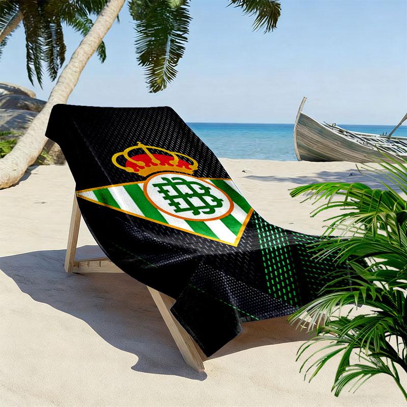 Betis poster Beach Towel, Large Soft Quick Dry Towel for Beach Camping Swimming