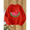 European Size Unisex Crew Neck Sweatshirt , Fashion Print, Casual Style, Perfect For Fall and Winter, Regular Fit With Slight Stretch Fabric