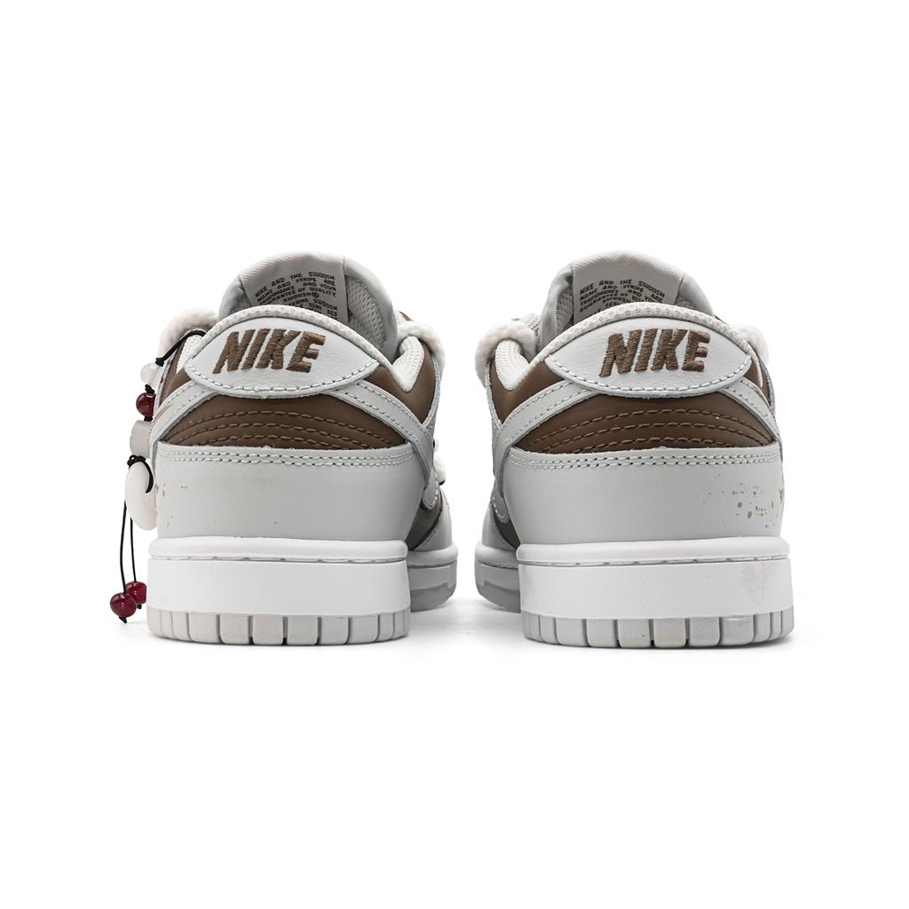 Nike Cloud Pattern Crimson Horse Leather Abrasion Resistant Slip Resistant Low Top Skateboard Shoes Men's HF5441-202(Team1310-)