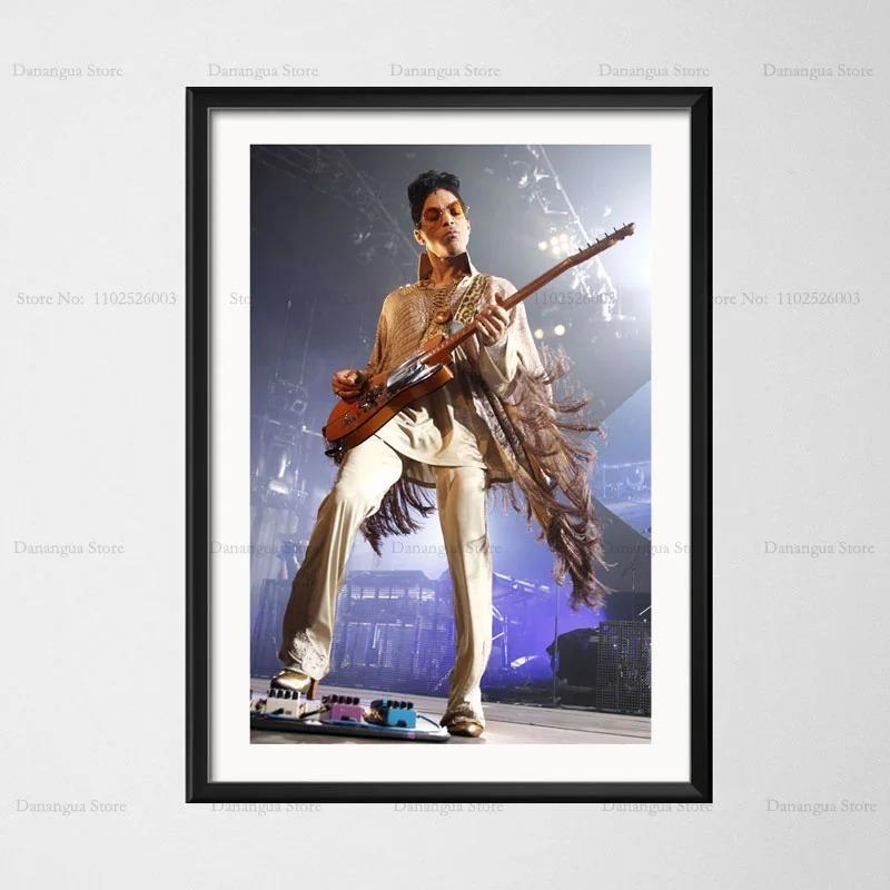 

Prince Rogers Nelson Concert Rock Music Album Singer Canvas Painting Mural Art Picture Gift Room Home Decoration 21cm×30cm NoFrame