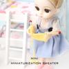 Scene Props Miniature Knit Sweater Model Imitation Dollhouse Simulation Knitting Yarn  Ob11 Toy