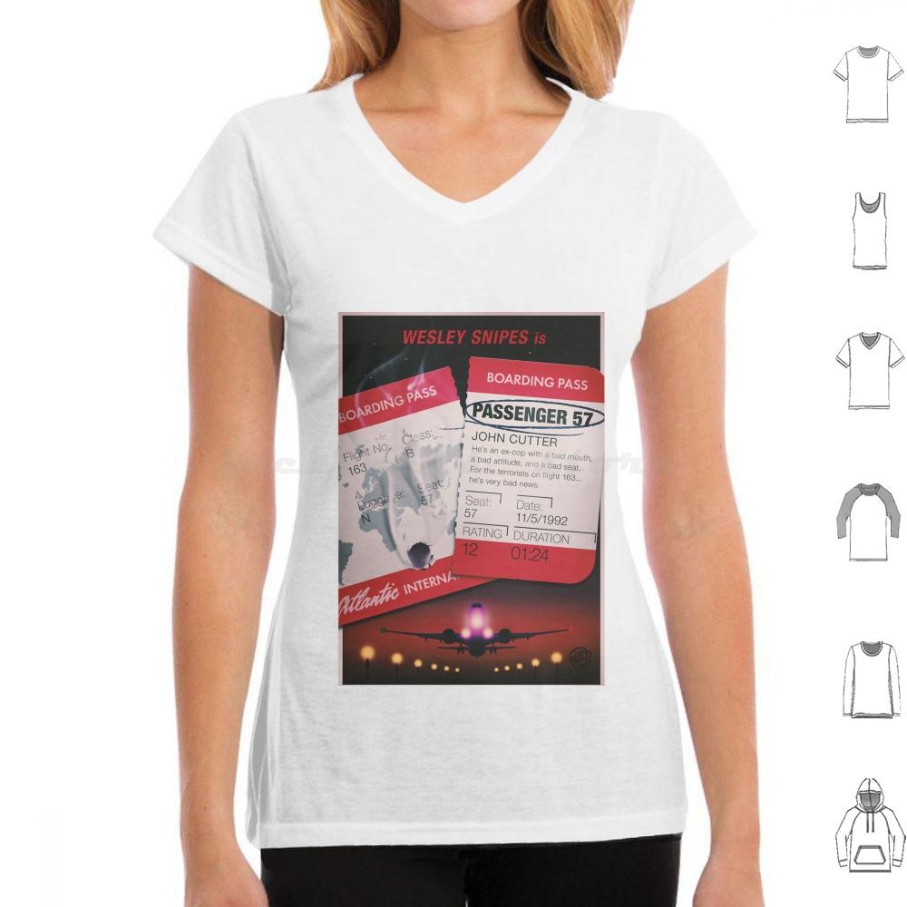 

Passenger 57Wesley SnipesAlternative Poster T Shirt 6xl Cotton Cool Tee Passenger 57 90s Action Film Movie Wesley Snipes Blade 4XL