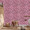 Pink glitter skin wallpaper in blush, powder pink and burgundy 50x1000