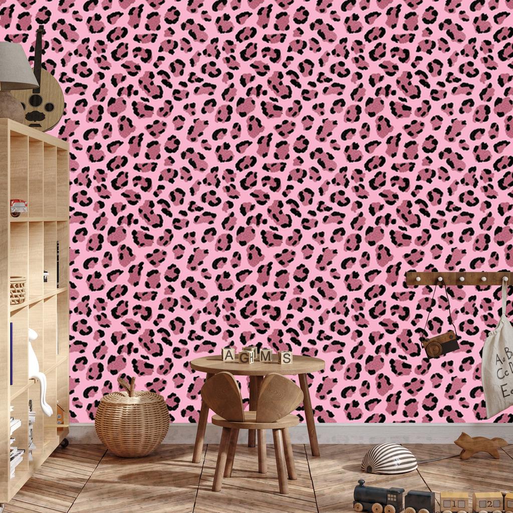 Pink glitter skin wallpaper in blush, powder pink and burgundy 50x1000