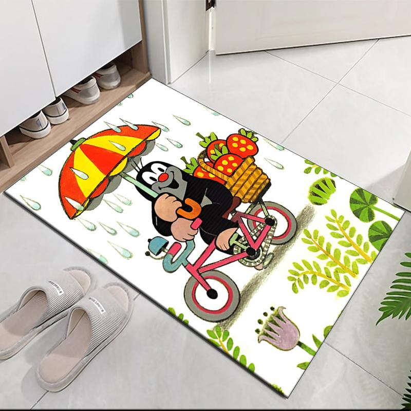 Krtek Printed Carpetrugfor Office Chair Living Room Bedroom Kitchen Room Decor Gifts