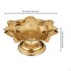 Fruit Bowl with Pedestal Ornate Dish Classic for Altar