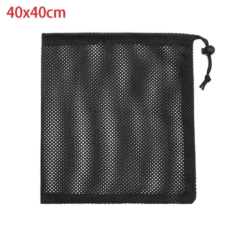 Oddychająca Wytrzymała Nylonowa Siatkowa Saszetka ze Sznurkiem do Przechowywania Wielofunkcyjna Domowa Podróżna Outdoorowa Kempingowa Saszetka Torba na Pranie