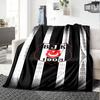 Coperta in Flanella con Stampa Beşiktaş Alta Qualità Calda Confortevole Coperta per Tutte le Stagioni Perfetta per Regali Decorazione per la Casa