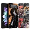 Bungo Stray Dogs Manga Cover Phone Case For Samsung Galaxy Z Flip 7 6 5 4 3 5G Flip7 Flip6 Flip5 Flip4 Flip3 Black Fundas Shell