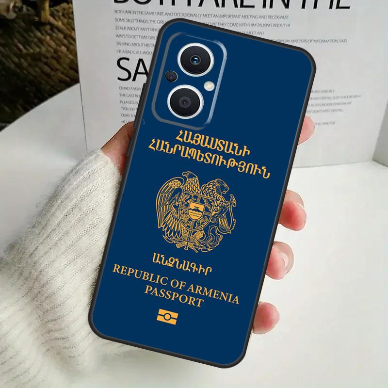 Armenian Flag Case For OPPO Reno 10 Pro 11F 4 5 6 7 8 Lite 4Z 5Z 8T OPPO Find X2 X3 X5 Lite X6 Pro Cover