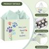 Grieving Pet Owner Gift Bags Sturdy Dog Memorial Gift Bag Pet Loss Sympathy Gift Set High-Quality For Pet Memorial Service
