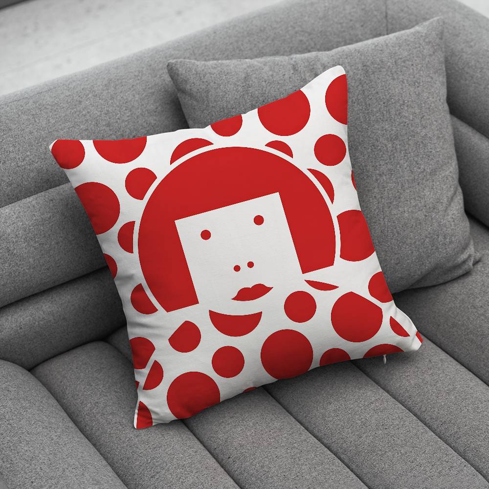 YYayoi Art KKusama Creative patterned pillowcases for interior decoration office living room home