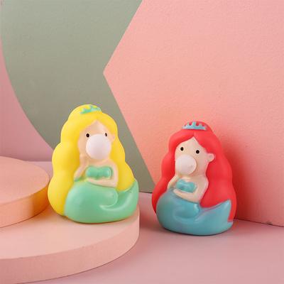Animal Cute Anti-Stress Ball Decompression Bubble Mermaid Toys Soft Sticky Squishi Stress Relief Toys Funny Gift J100