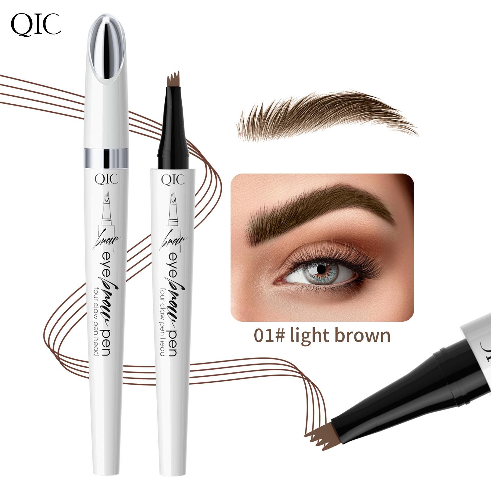 

Color Four-Pronged Liquid Eyebrow Pencil, Waterproof And Sweat-Proof, Makeup-Holding And Non-Smudging Eyebrows Full Hosting 1g