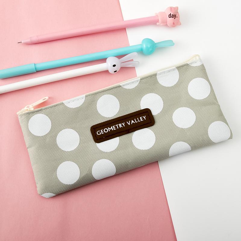 Korean Style Oxford Cloth Student Pencil Case - Cute Stationery Storage Bag, Pencil Bag, Gift Idea