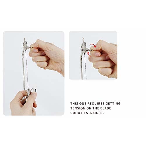 JINTONG Jigsaw Frame, Jewelry Making Tools, Promate Deluxe Jigsaw with 144 Hardened Blades