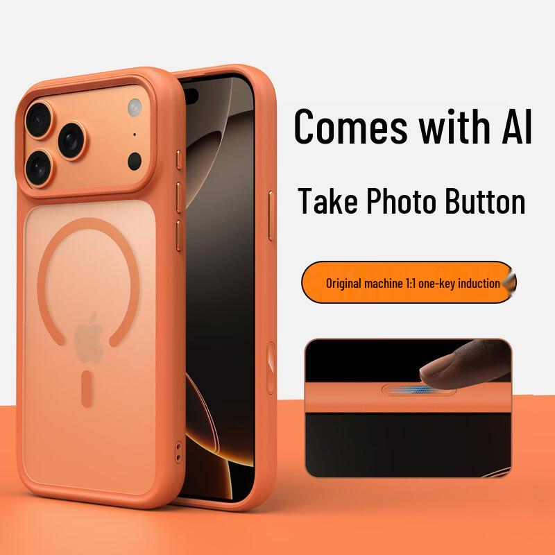 

DIVI Skin-Feel Matte Drop-Proof Phone Case for iPhone 17 Pro Max