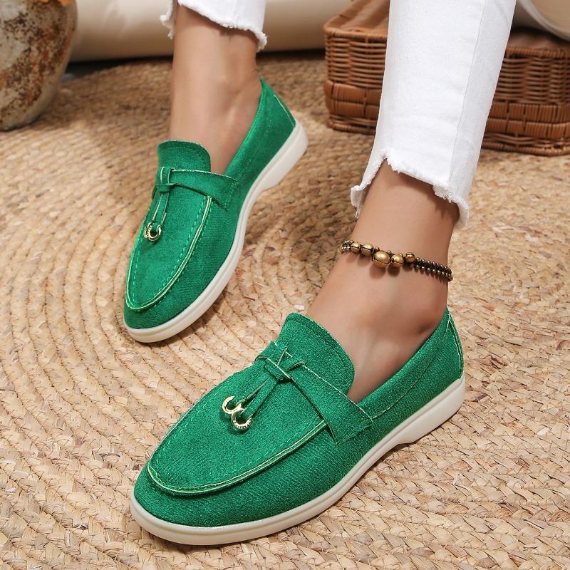 Fashion Versatile Solid Color Women s Loafers Women s Flat Shoes High Quality Spring and Autumn Casual Flat Shoes Zapatos 36